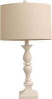 Set of 2 Décor Therapy Satin White Table lamp