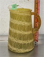 Vintage spaghetti string pitcher