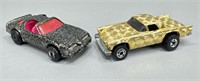 1977 hot wheels gold 57 Thunderbird, glitter