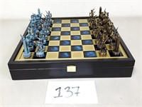$239 Manopoulos Greek Mythology Chess Set