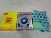 Assortment Of Office And School Multicolor Paper/
