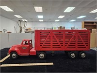 Tonka Toys Metal Livestock Semi Truck