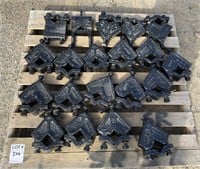 Pallet of Approx. (20) Cultivator Clamps