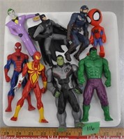 Super Heroes action figures lot, see pics