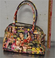 Fashion magazines purse, vinyl