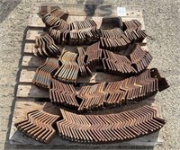 Pallet of JOHNSON Mulcher Teeth