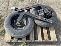 Pallet of (2) Gauge Wheels