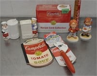 Campbell's soup collectibles, see pics