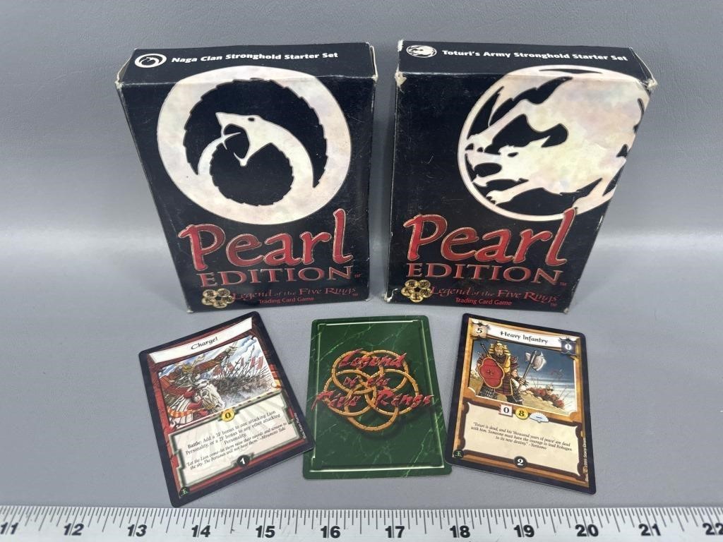 (2) pearl edition legend of the five rings