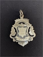 1915 Royal Army Medical Corps Sterling Watch Fob