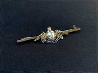 WWII 9K Gold British RAF Sweetheart Pin