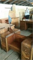 Antique Dressing Table With Mirror, Approx. 44