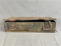 WWII Metal Amunition Box for Shells