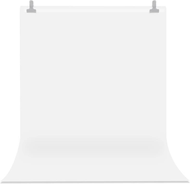 $29  Selens 3.3x6.5ft White PVC Backdrop, 40X80inc