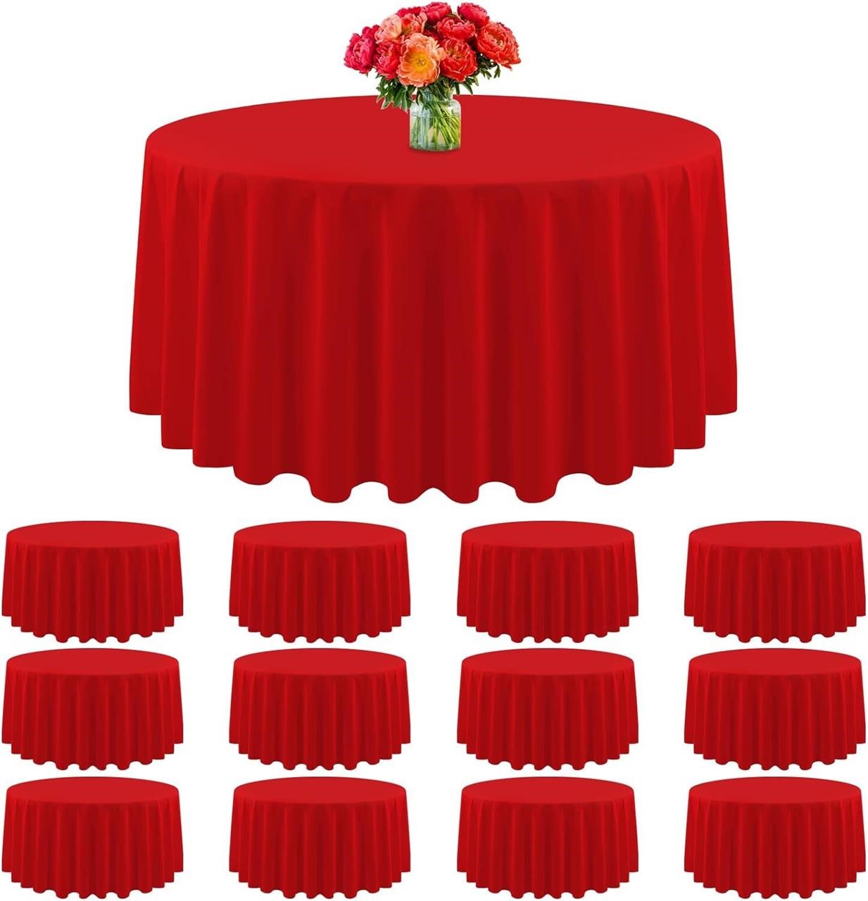 Lumaycens Red Tablecloth 120 12 Pack
