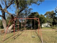 Vintage Steel Swing Set