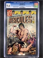 Charleton Comics: Hercules #1, graded 9.6 in a sla