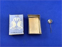 WWII Era Stick Pin w Box