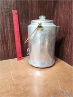 Vintage Comet Aluminum Camp Coffee Pot