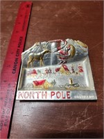 Vintage Metal Trinket Dish From North Pole, CO