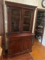 Solid Timber 4 Door Wall Unit