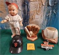N - LOT OF BASEBALL COLLECTIBLES (H5)