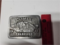 1977 Belt Buckle from Climax, CO