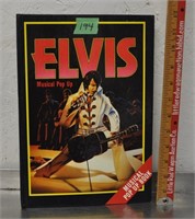 Elvis "pop-up" book, see pics, note