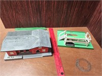 Milk Car Platform & Model Train Accessories