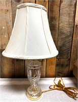 Crystal & Brass Lamps