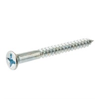 #8 X 1-1/4 in. Phillips Flat Hd Wood Screw 100Pack