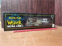 Quality Craft Weaver 3 Bay Ribbed Coal Car O Scale