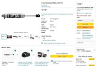 W76  Fox Shocks 985-24-072