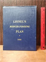 Lionel's Merchandizing Plan 1933 Facsimile 1978