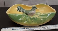 Vintage McCoy Bird Bath Oval Planter