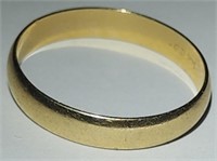 Vintage 14K Yellow Gold Band / Ring