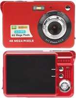 $64 4K Digital Camera, 48MP 8X Zoom Compact