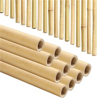 B6304  Bamboo Poles Garden Stakes 7ft X 1 Inch