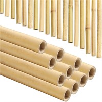 B6302  Bamboo Poles Garden Stakes 7ft X 1 Inch