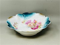 antique porcelain bowl - 10"
