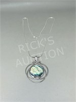 925 sterling pendant & 30" chain