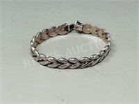 Italian silver 7 1/2" bracelet - stamped 925