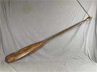 Early Wood Canoe Paddle