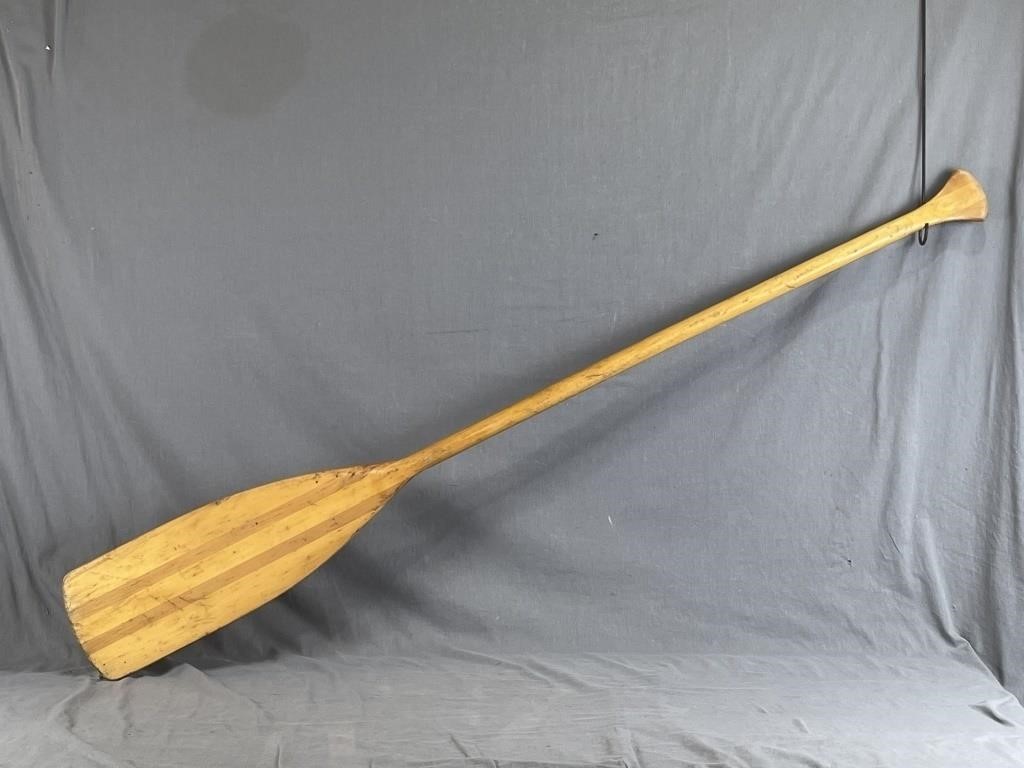 Vintage Northumberland Paddle Co Canoe Paddle