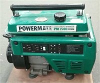 Powermate Gas Generator, Runs
