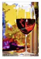 Fine Art America $24 Retail 6.63"x10" Wine Art