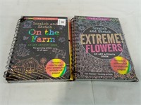 Scratch & Sketch 'On The Farm & ExtremenFlowers'