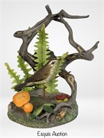Boehm- Northern Water Thrush LE Bird Sculpture