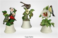 Boehm- Lot of 3 Porcelain Bird Sculptures