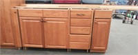 16 Oak Kitchen Cabinets-please preview for sizes